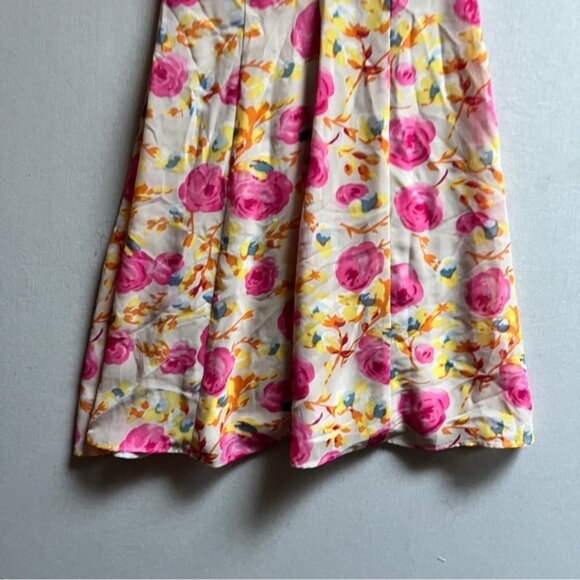 Betsey Johnson Floral Pink and Yellow Dress - Picture 4 of 10